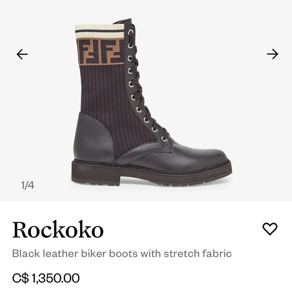 Fendi boots AUTHENTIC - Picture 3 of 7